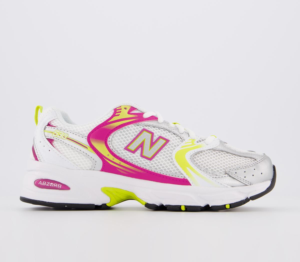 New balance 530 sales trainers in pink