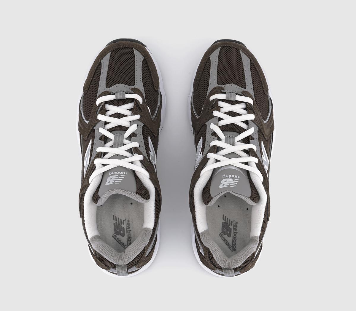 New BalanceMR530 Trainers Rich Earth Brown White