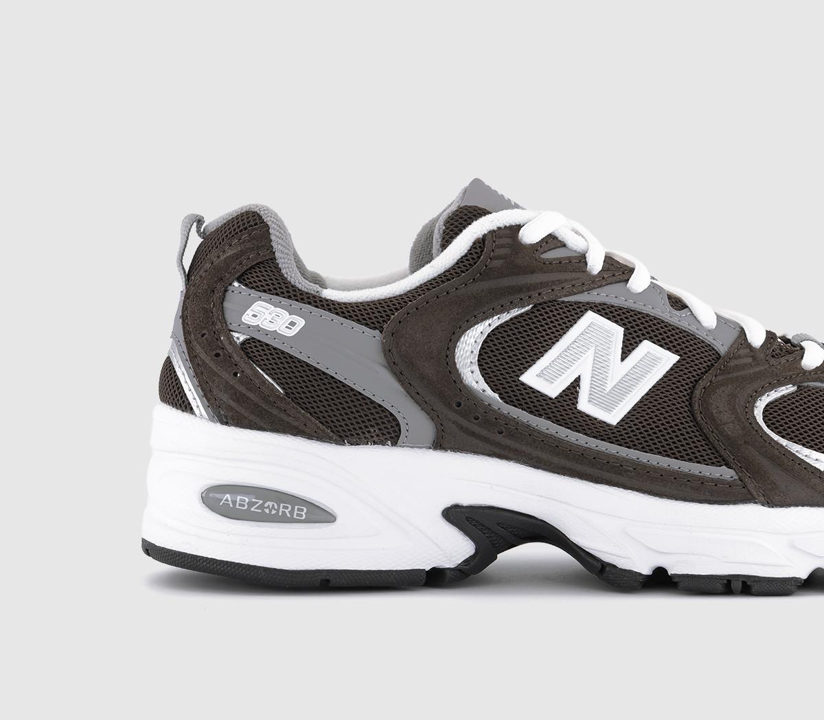 New BalanceMR530 Trainers Rich Earth Brown White