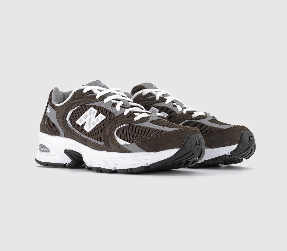 New BalanceMR530 Trainers Rich Earth Brown White