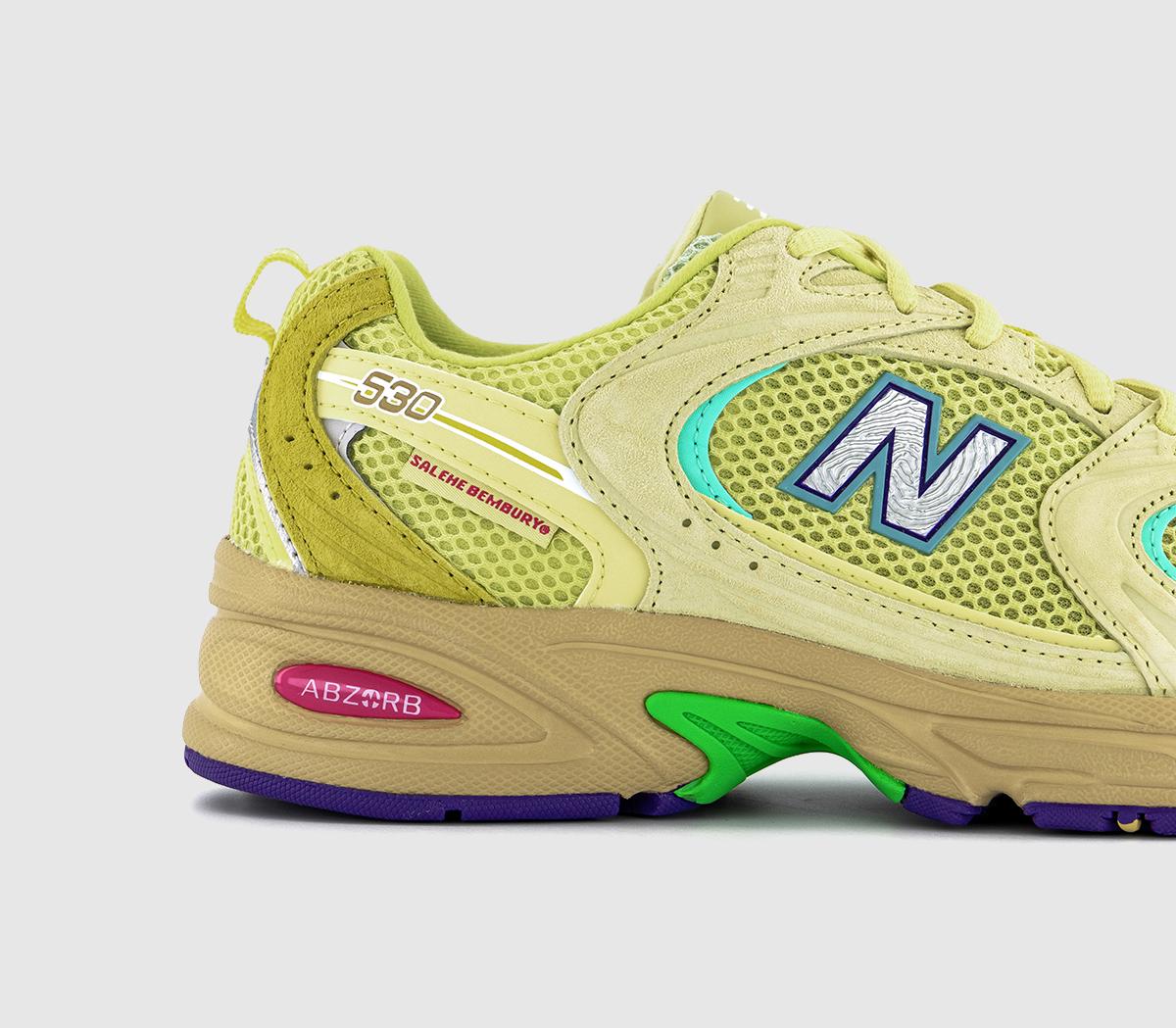 New BalanceMr530 TrainersSalehe Bembury Lime