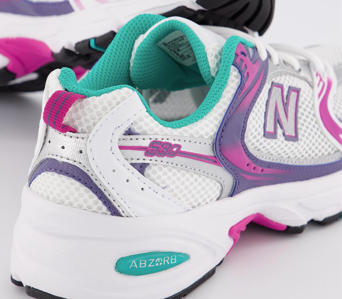 New Balance 530 Trainers Pink Purple Sneaker damen