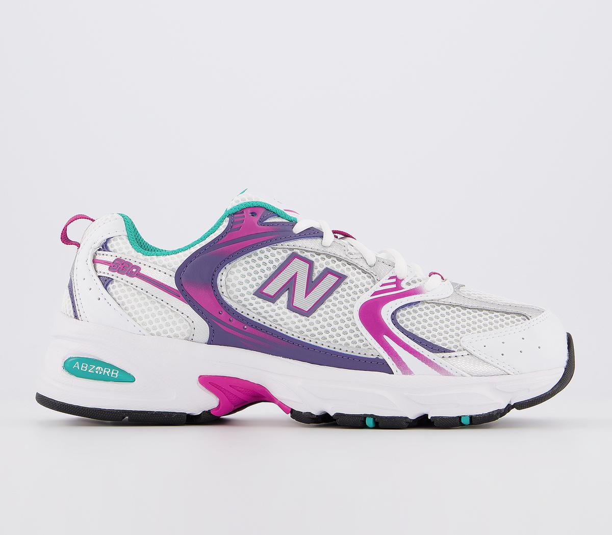 New balance pink and outlet purple