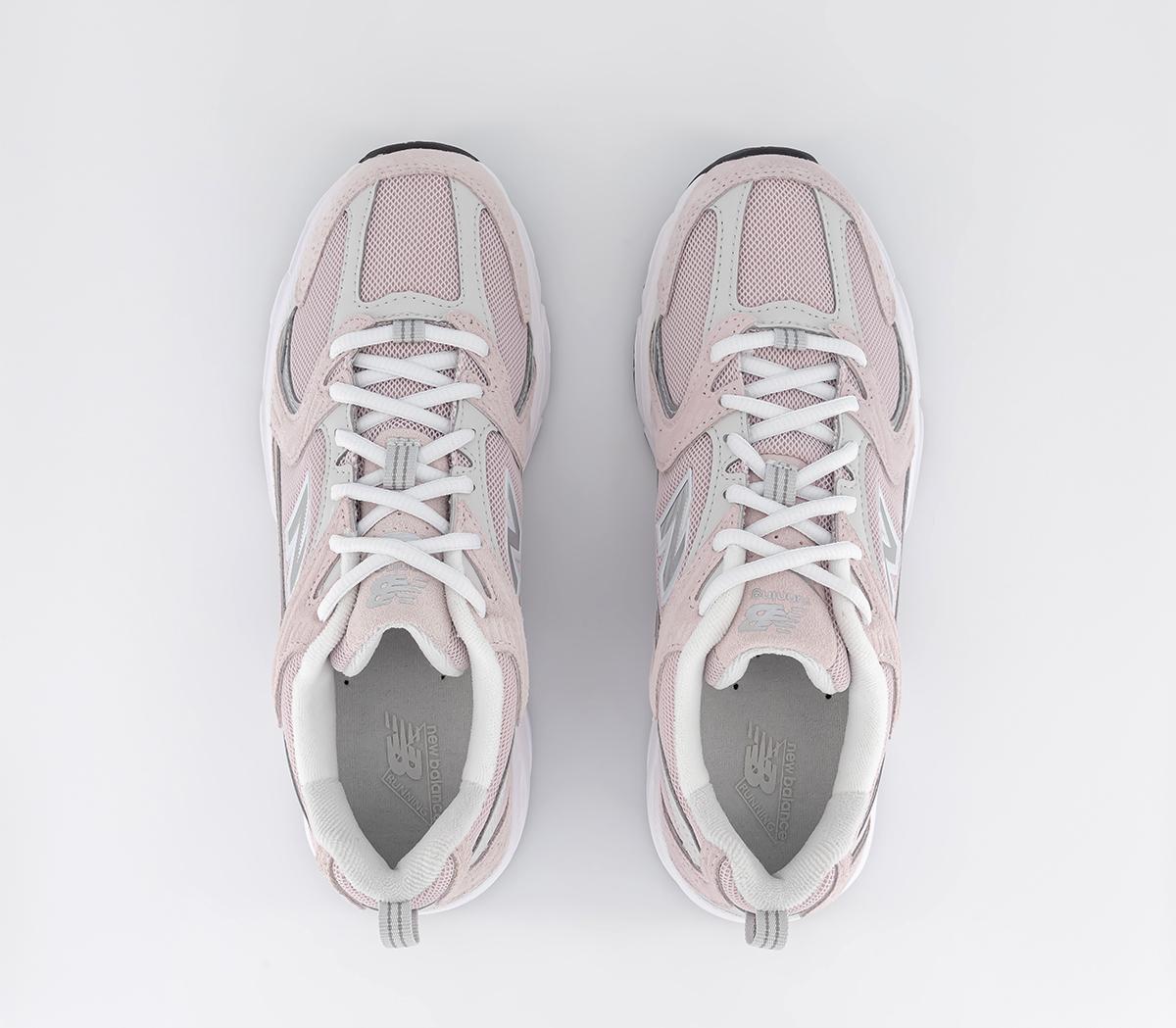New BalanceMr530 TrainersStone Pink White Grey