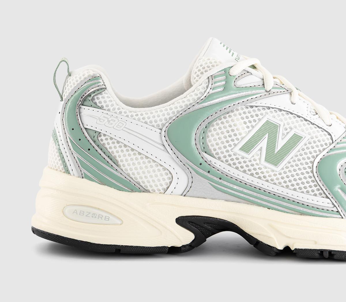 New Balance530 Trainers New Balance530 TrainersSilver Metallic Green