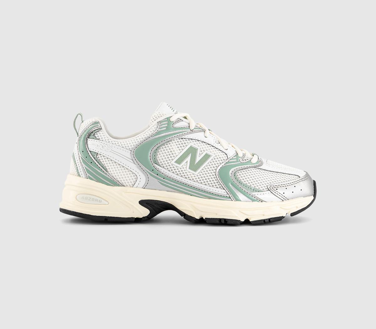 New Balance530 Trainers New Balance530 TrainersSilver Metallic Green