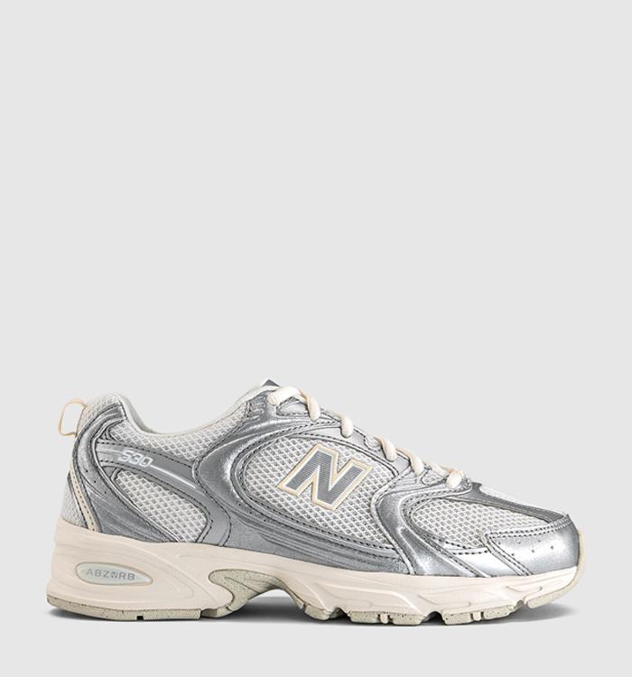 New Balance 530 Trainers Silver Metallic Reflection