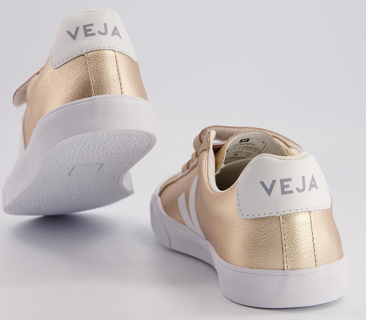 VEJA 3-Lock Trainers VEJA 3-Lock Trainers Platine Gold White