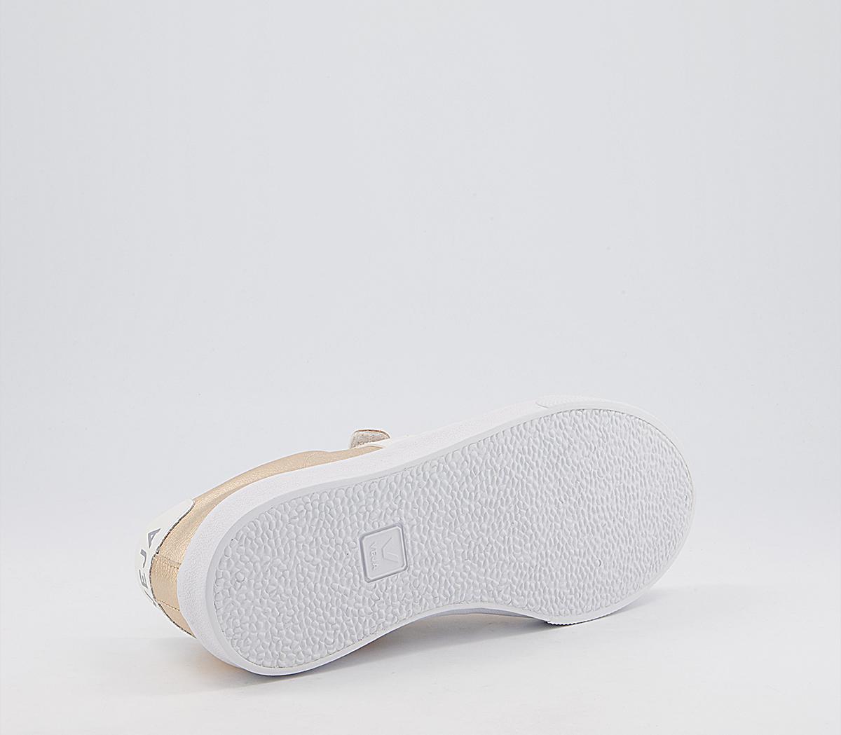 VEJA 3-Lock Trainers VEJA 3-Lock Trainers Platine Gold White