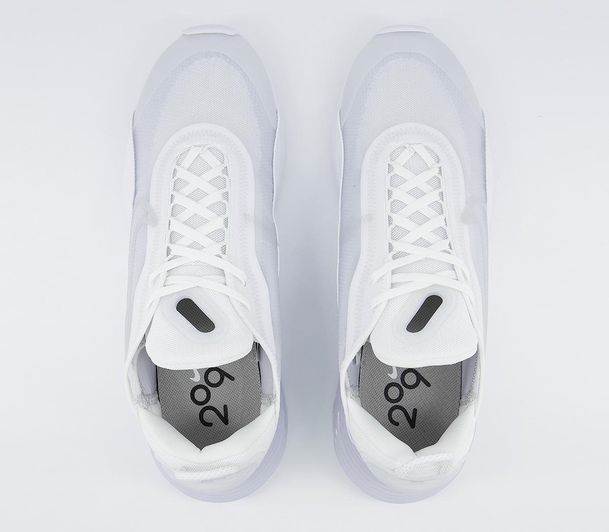 NikeAir Max 2090 TrainersWhite White Wolf Grey Pure Platinum Reflect Silver