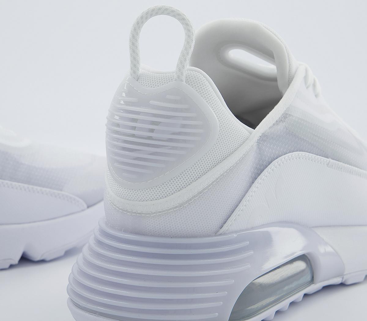 nike air max 2090 trainers in white