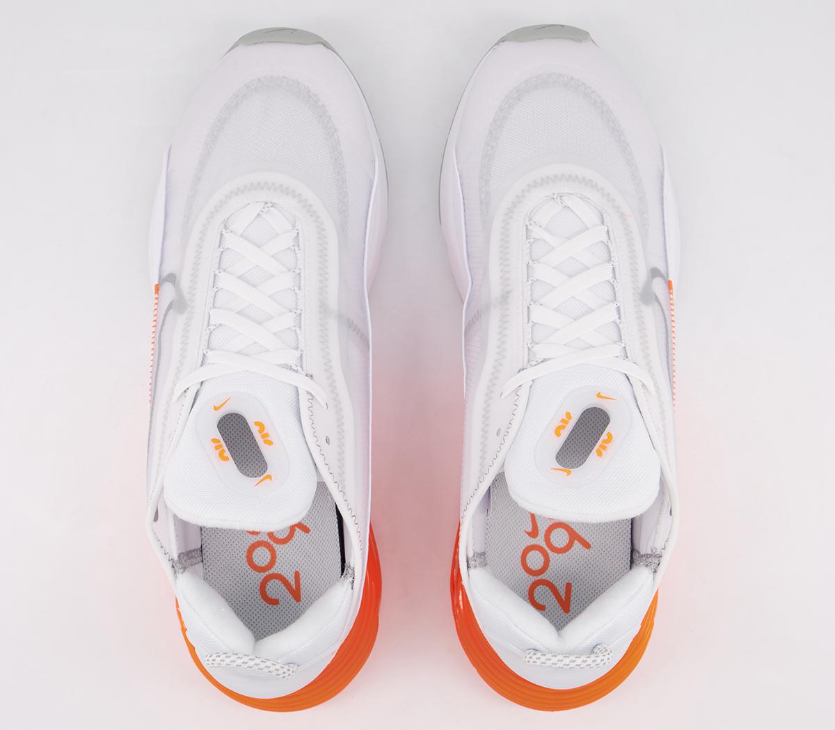Nike Air Max 2090 Trainers Nike Air Max 2090 Trainers White Orange Blast