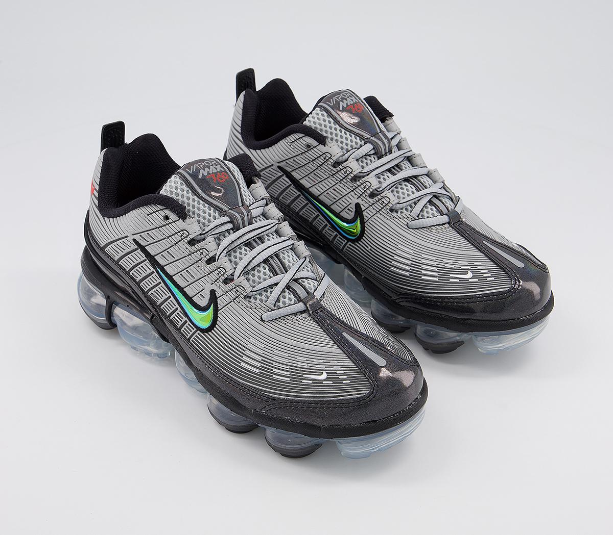 NikeAir Vapormax 360 TrainersDark Grey Metallic Silver Orange Black F