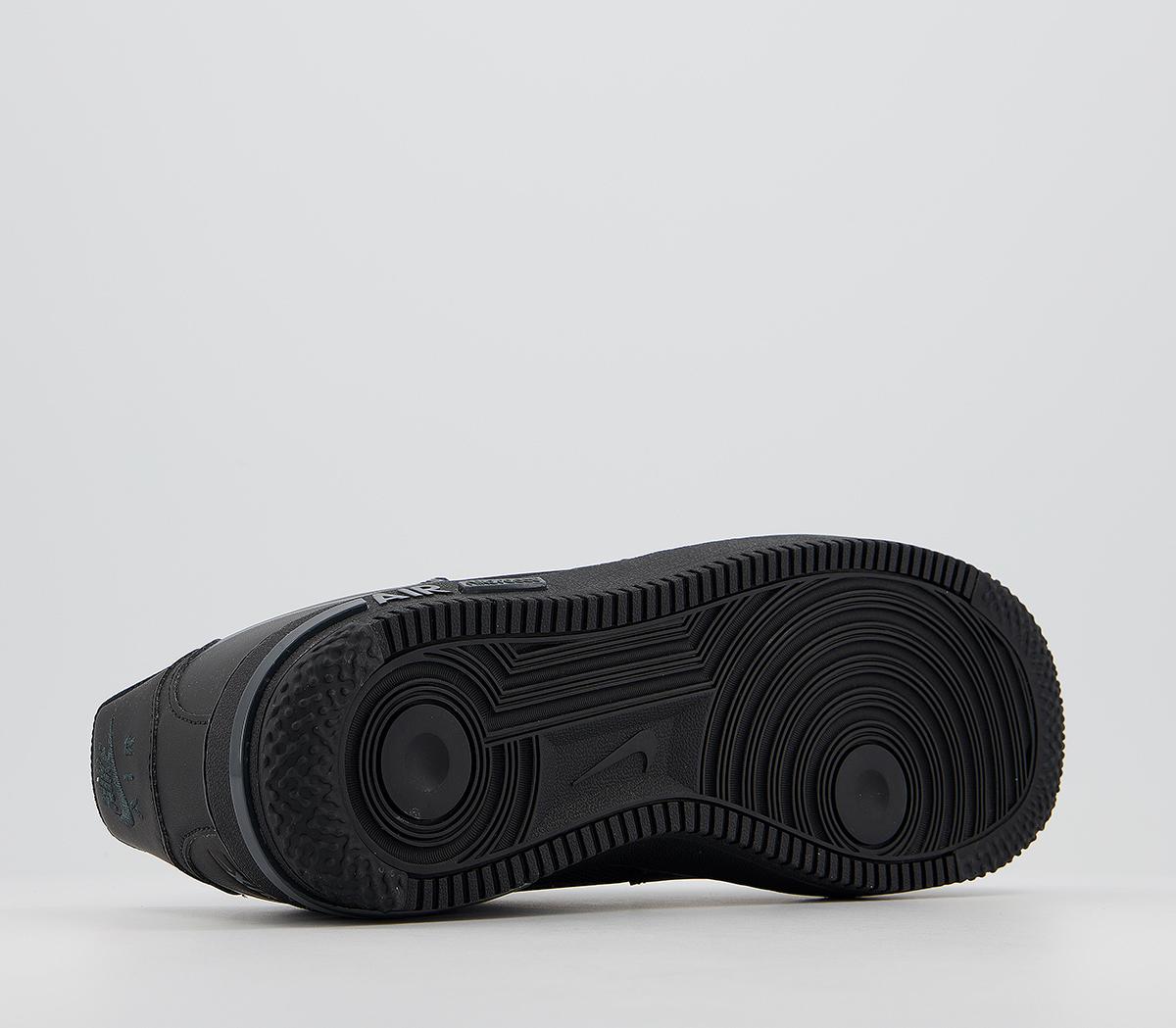 NikeAir Force 1 React TrainersBlack Anthracite