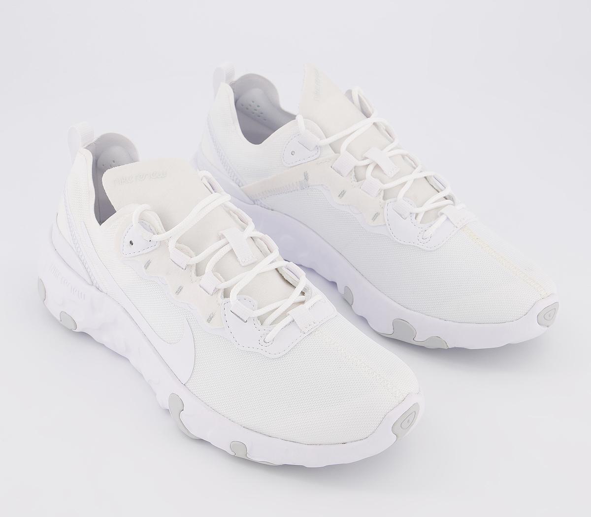 NikeRenew Element 55 GsWhite White Pure Platinum