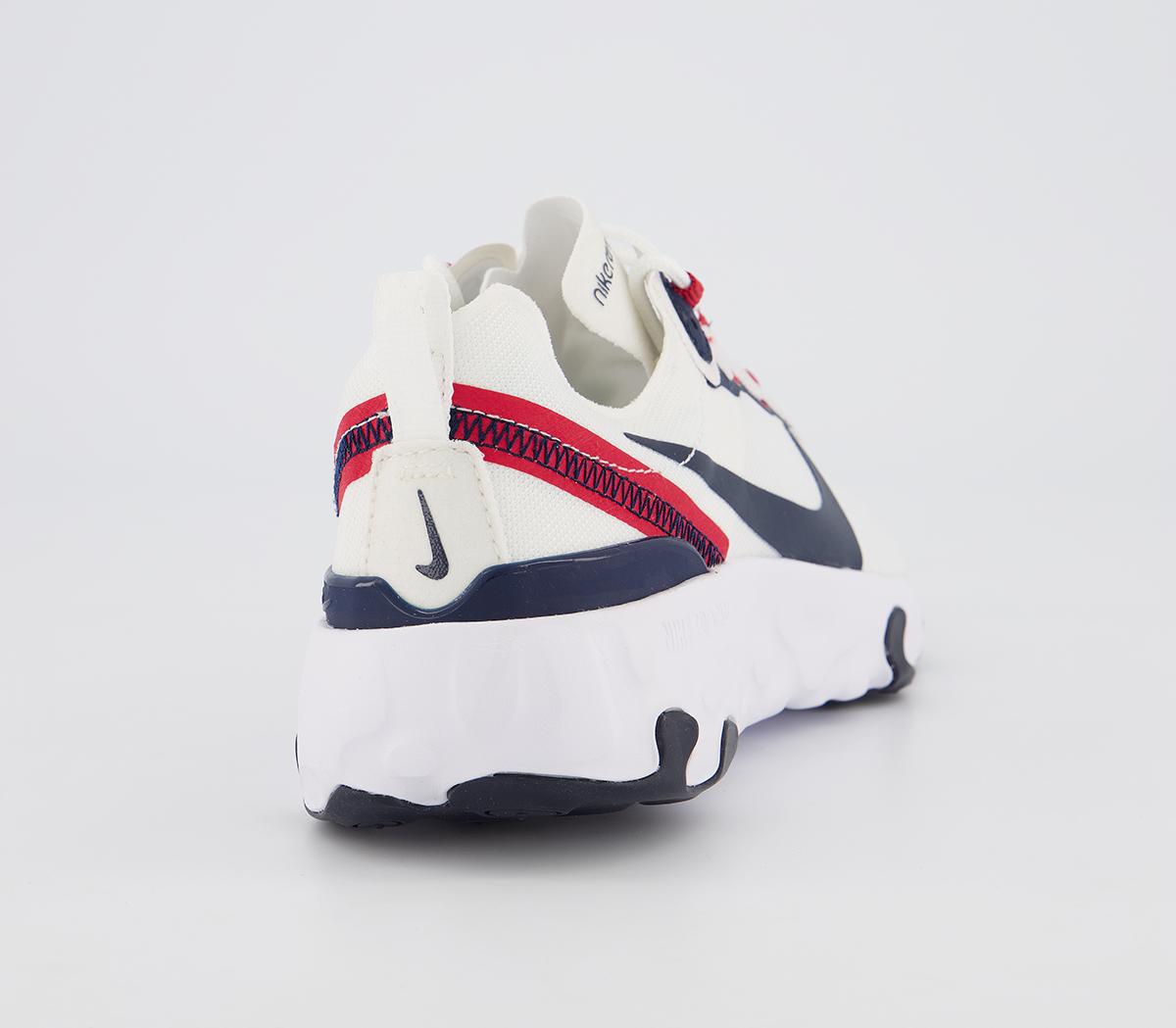 nike element 55 red and white