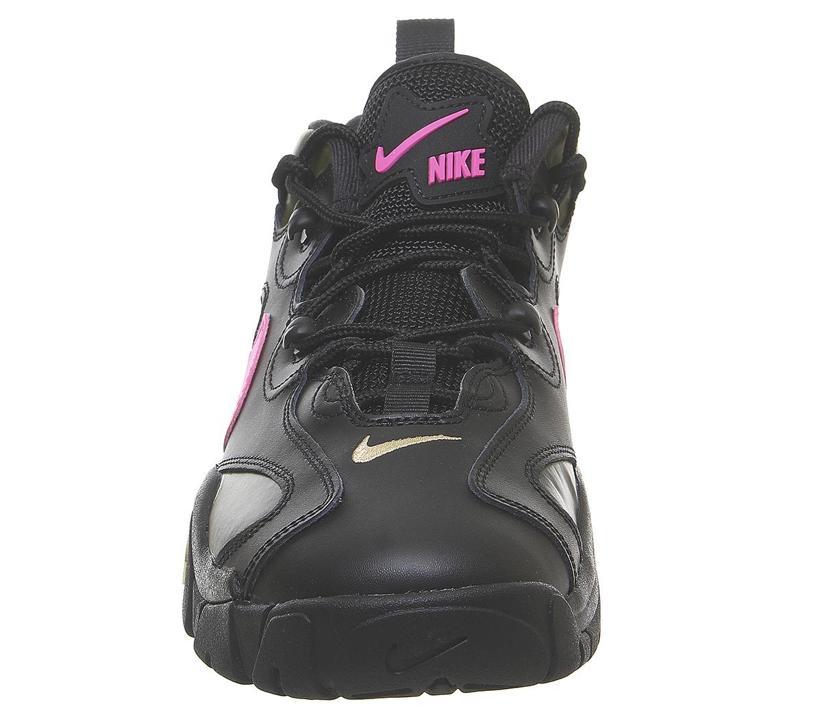 nike barrage black and pink