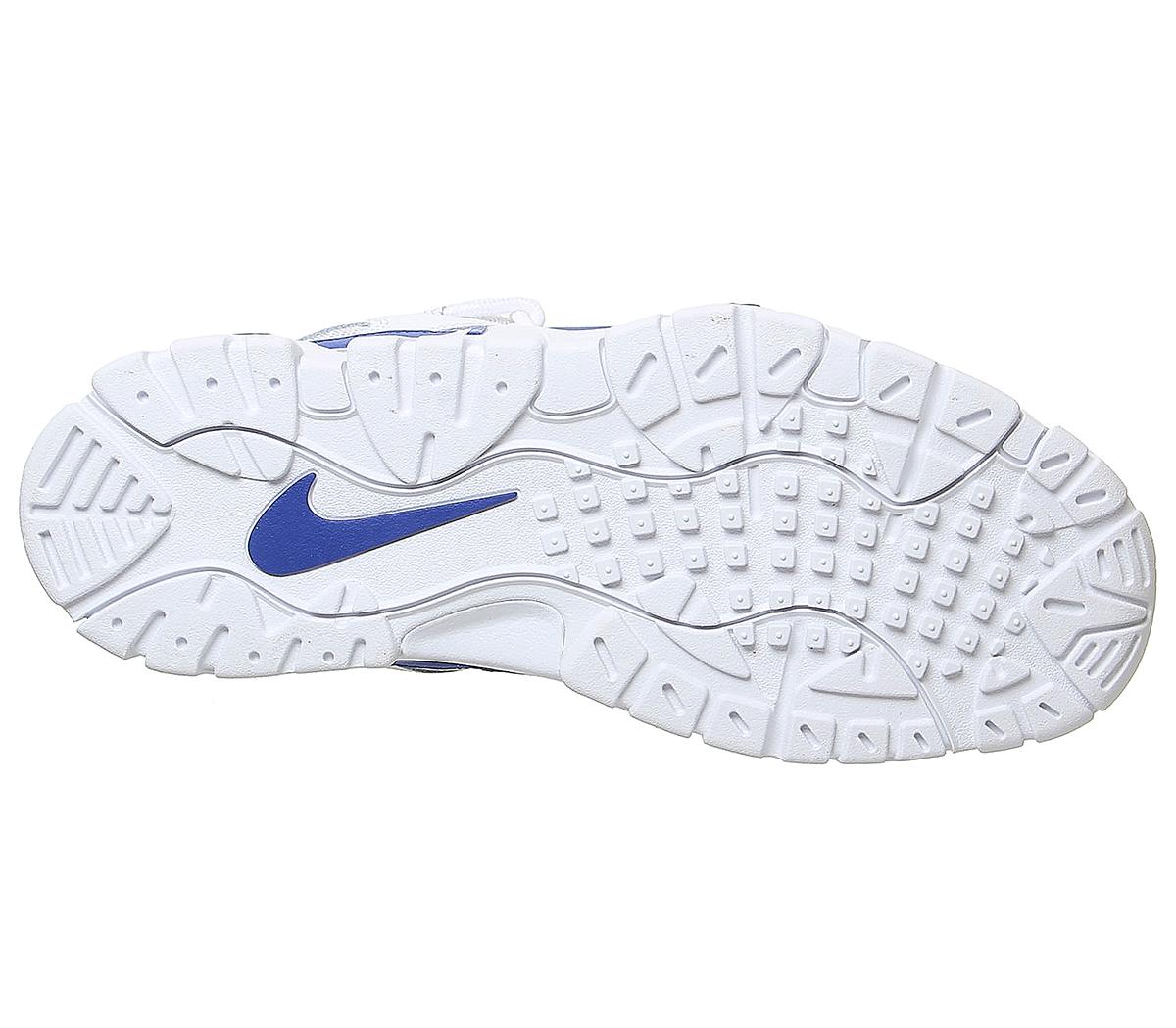 NikeAir Barrage Low TrainersWhite Hyper Blue