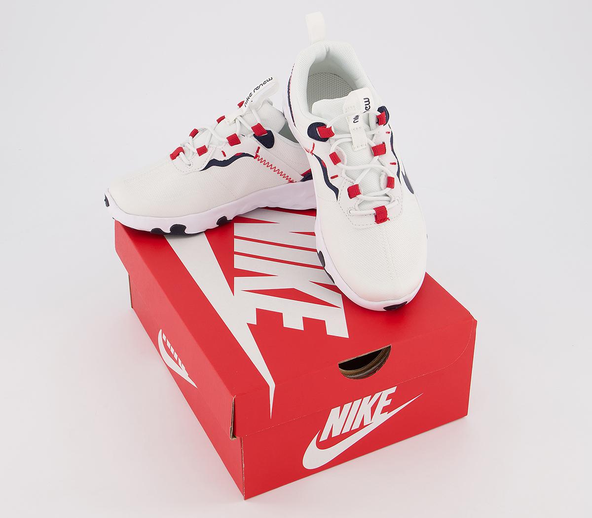 NikeRenew Element 55 Ps TrainersSummit White Obsidian University Red