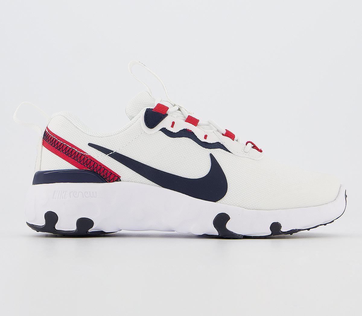 NikeRenew Element 55 Ps TrainersSummit White Obsidian University Red
