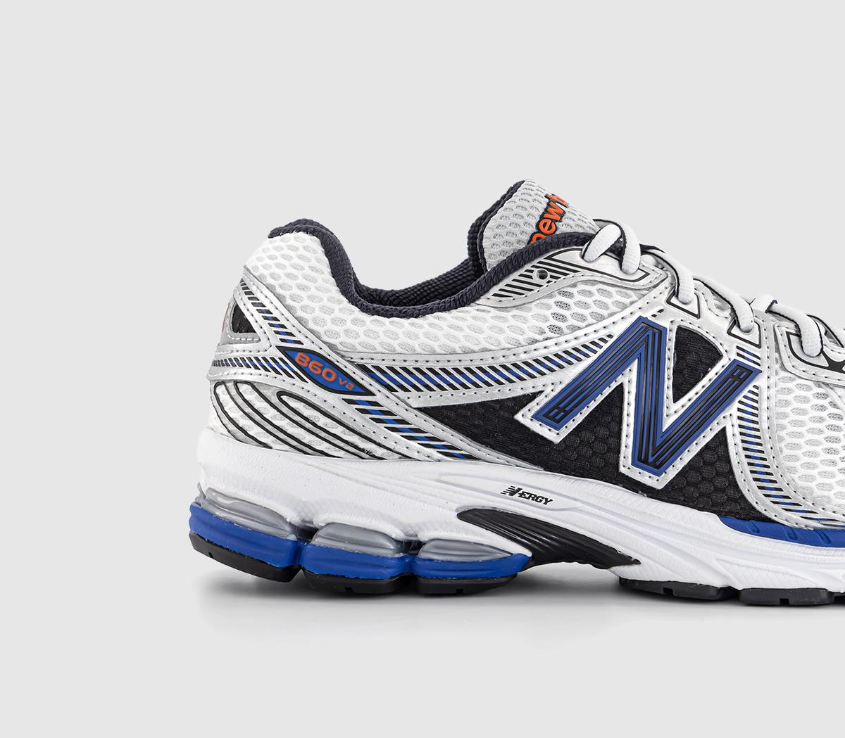 New BalanceMl860 TrainersWhite Blue