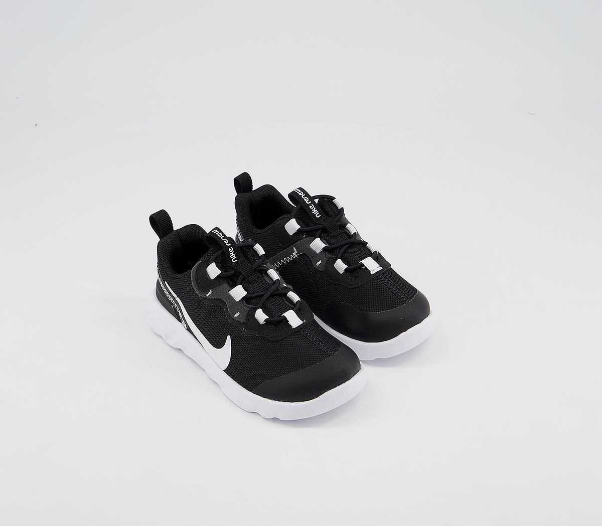 NikeElement 55 Infant Trainers NikeElement 55 Infant TrainersBlack White Athracite