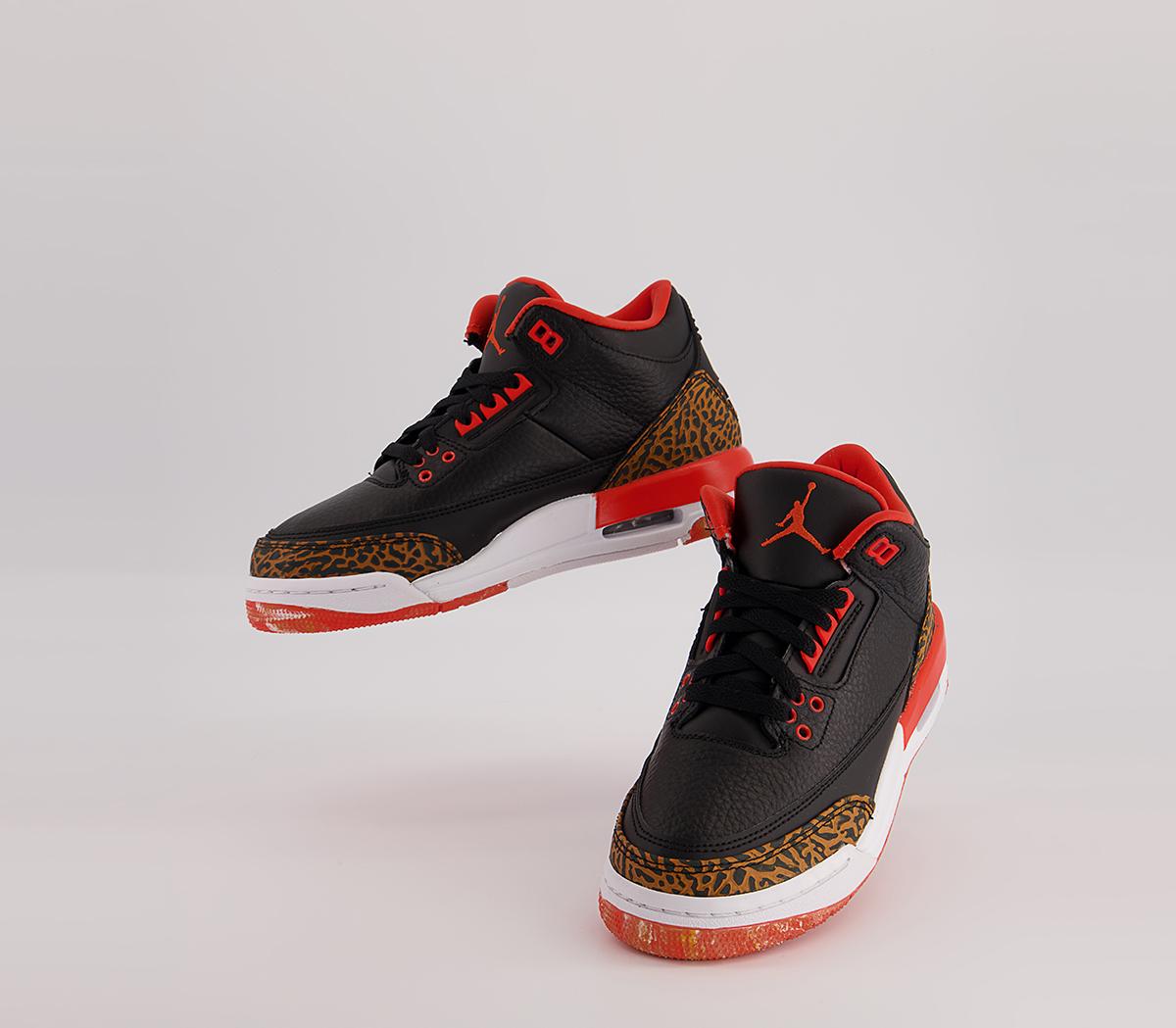 Jordan Jordan Gs Trainers Black Team Orange Kumquat White