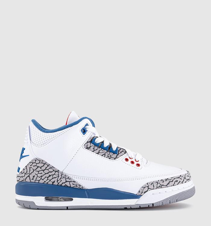Jordan Jordan 3 Gs Trainers White Multi Color