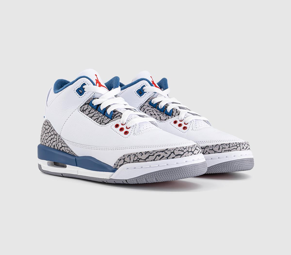 JordanJordan 3 Gs TrainersWhite Multi Color