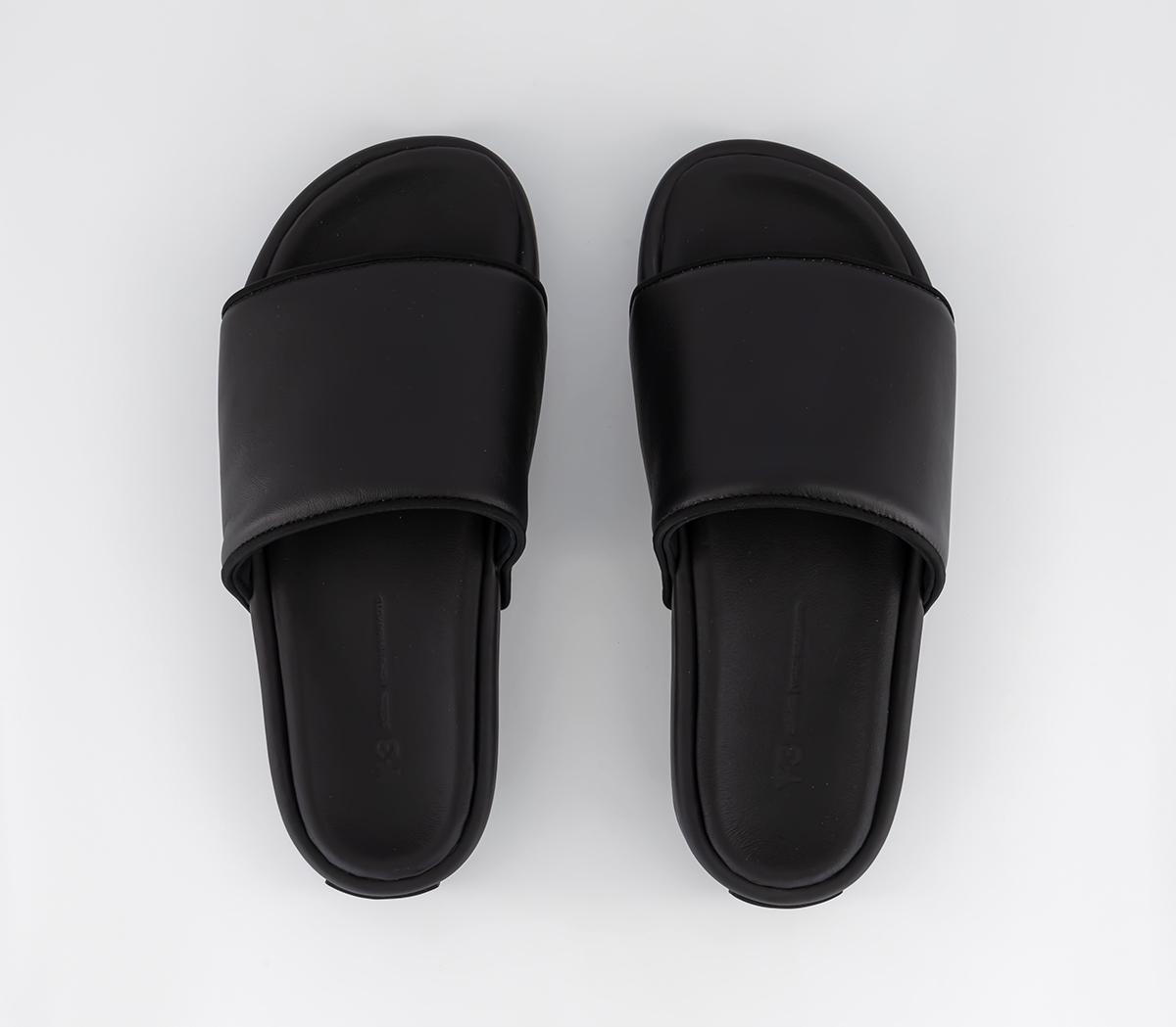 adidas Y-3 Y-3 Slides Black - Women's Sliders