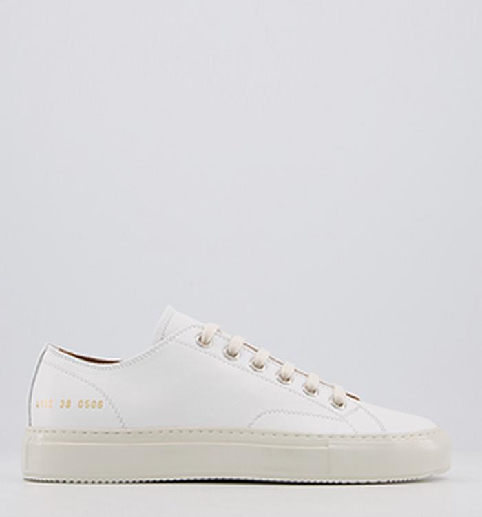 Common Projects Tournament Low W Trainers White F