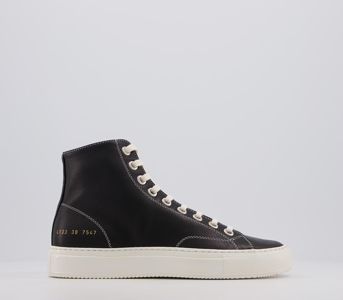 Common ProjectsTournament High W Trainers Common ProjectsTournament High W TrainersBlack Leather F
