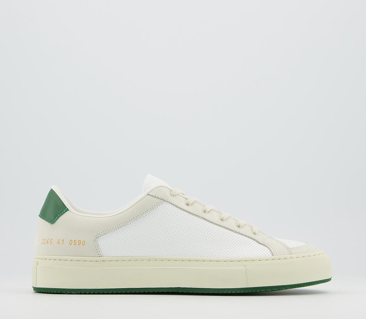 Common ProjectsRetro Low 70s Article Trainers Common ProjectsRetro Low 70s Article TrainersWhite Green