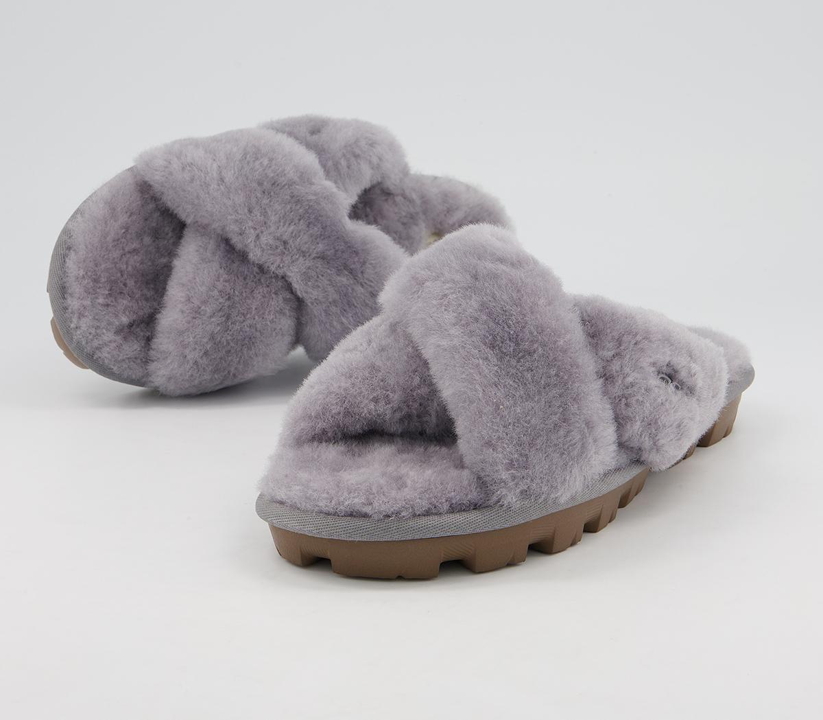 UGG Fuzzette Slippers Soft Amethyst - Flat Shoes for Women