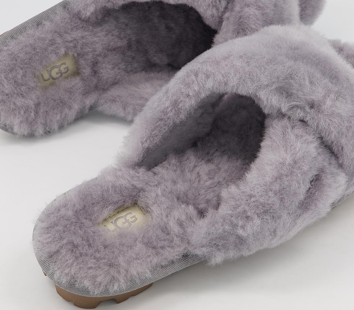 UGG Fuzzette Slippers Soft Amethyst - Flat Shoes for Women