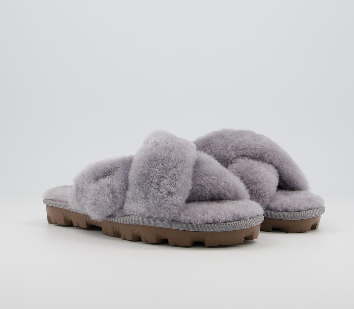 UGG Fuzzette Slippers Soft Amethyst - Flat Shoes for Women