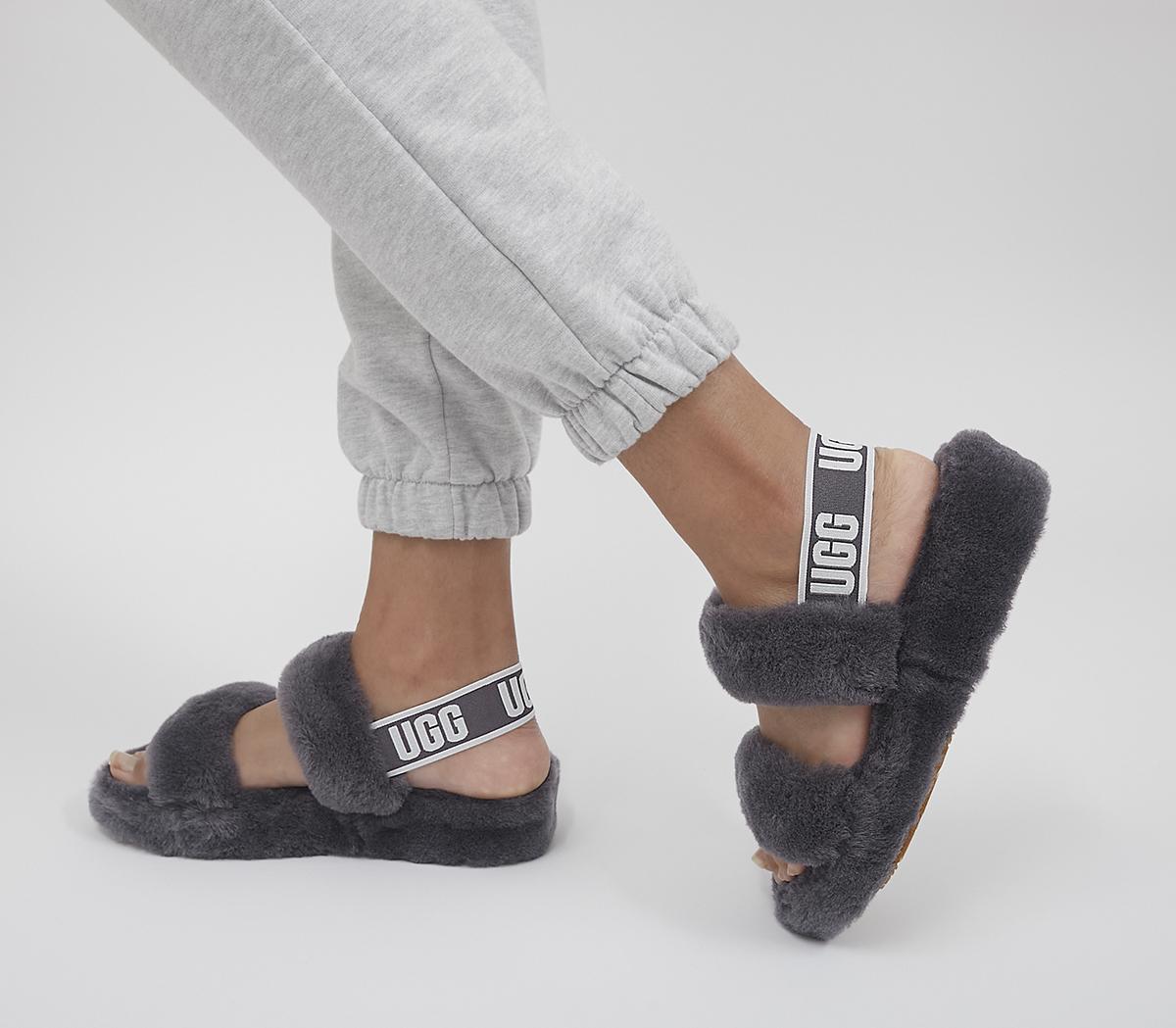 Grey oh discount yeah ugg slippers