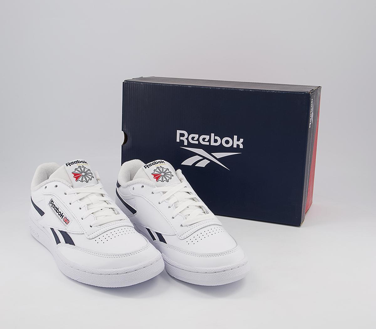 Reebok Club C Revenge Trainers Reebok Club C Revenge Trainers White Navy