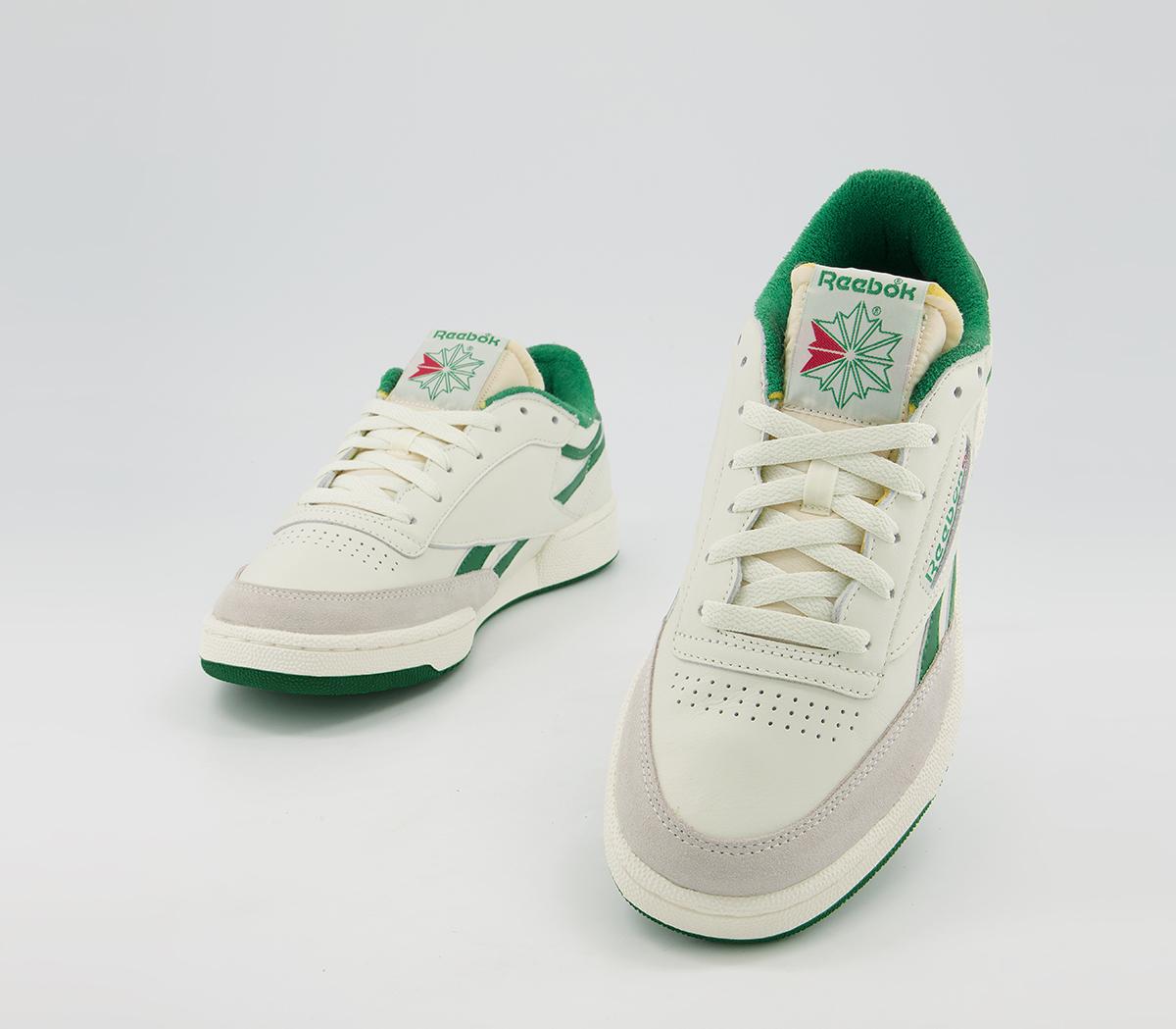 ReebokClub C Revenge TrainersChalk Paper White Green