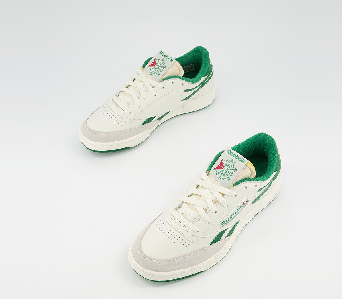 ReebokClub C Revenge TrainersChalk Paper White Green