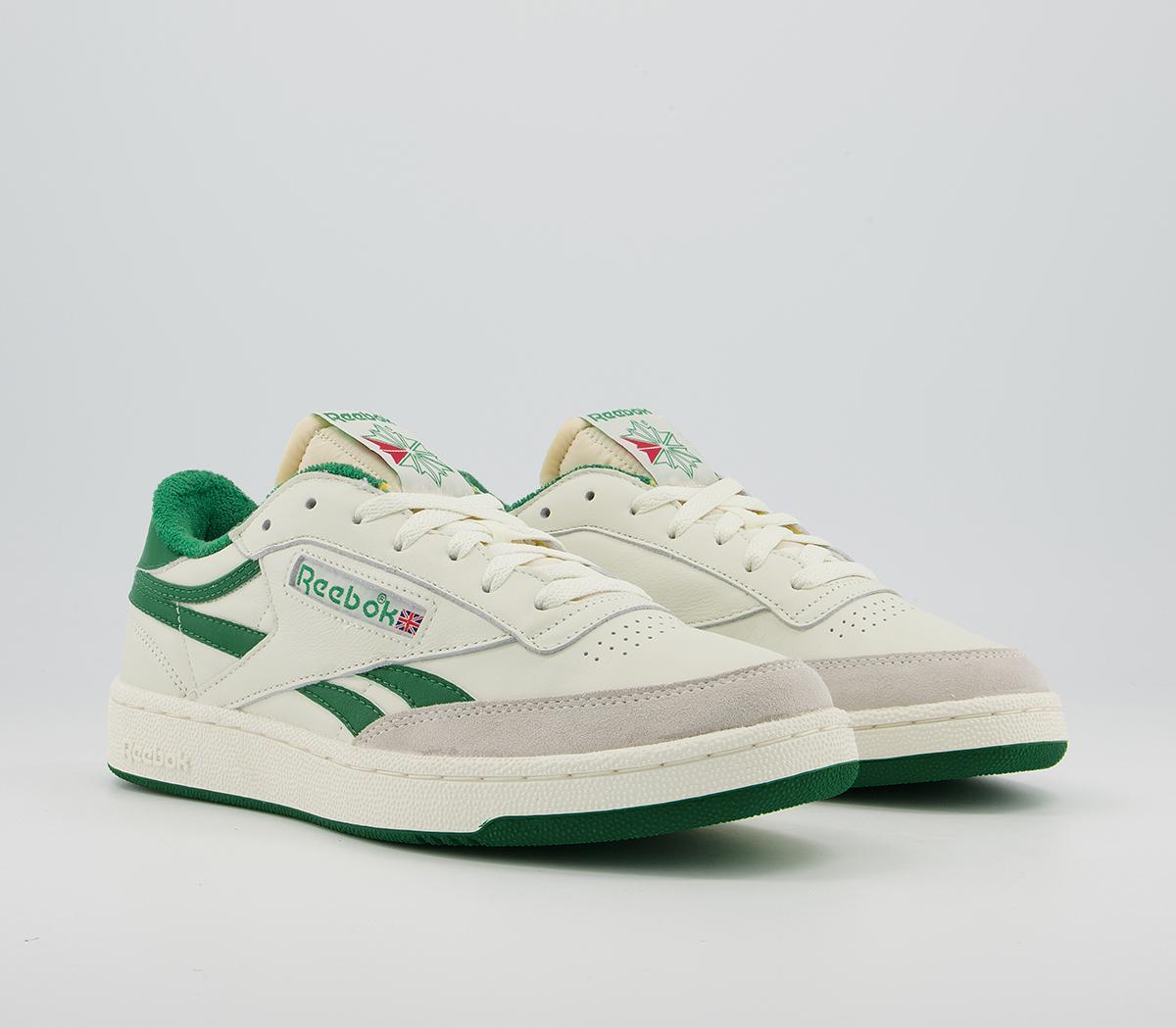 ReebokClub C Revenge TrainersChalk Paper White Green