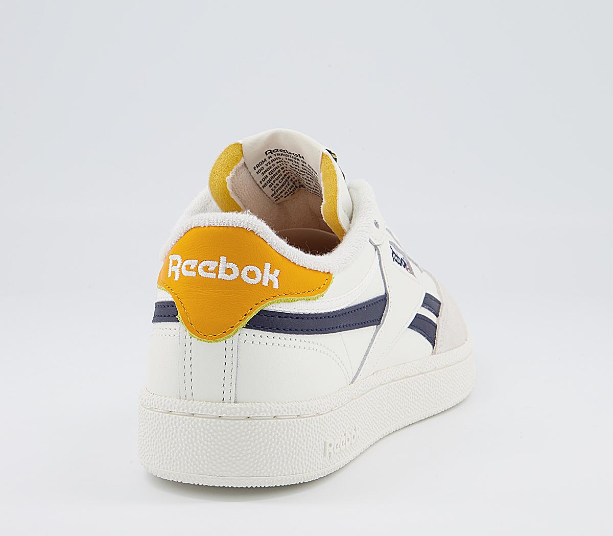 Reebok Club C Revenge Trainers Reebok Club C Revenge Trainers Chalk Semi Solar Navy