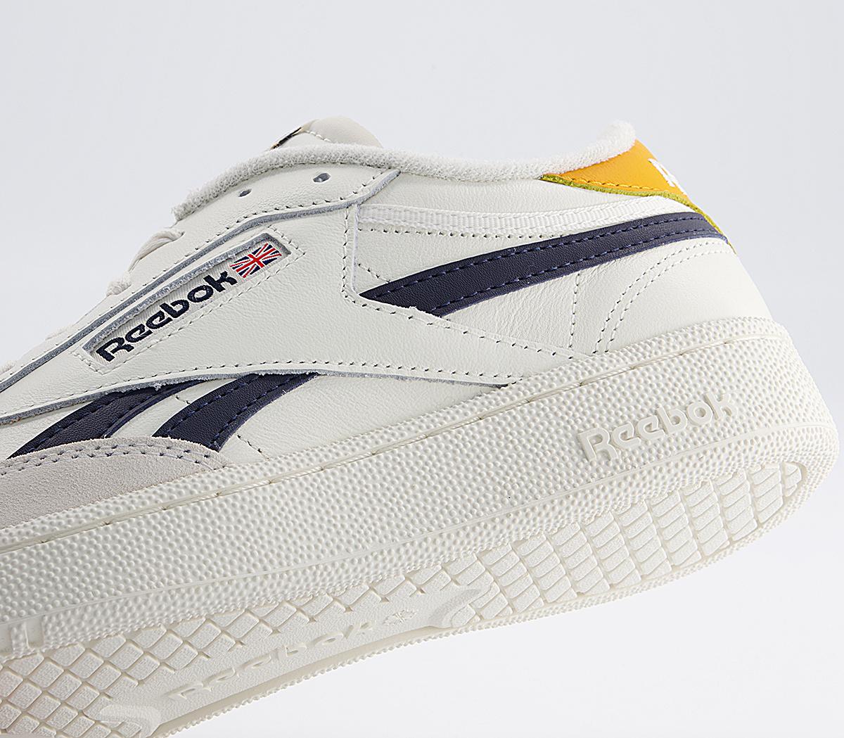 Reebok Club C Revenge Trainers Reebok Club C Revenge Trainers Chalk Semi Solar Navy