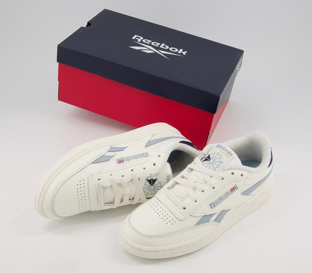Reebok Club C Revenge Trainers Reebok Club C Revenge Trainers Chalk Grey Navy