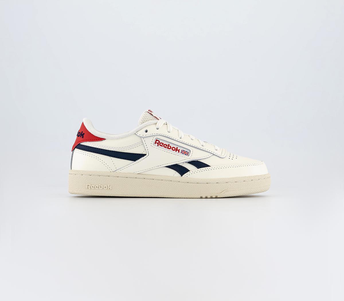 Club C Revenge Trainers Chalk Navy Vector Red