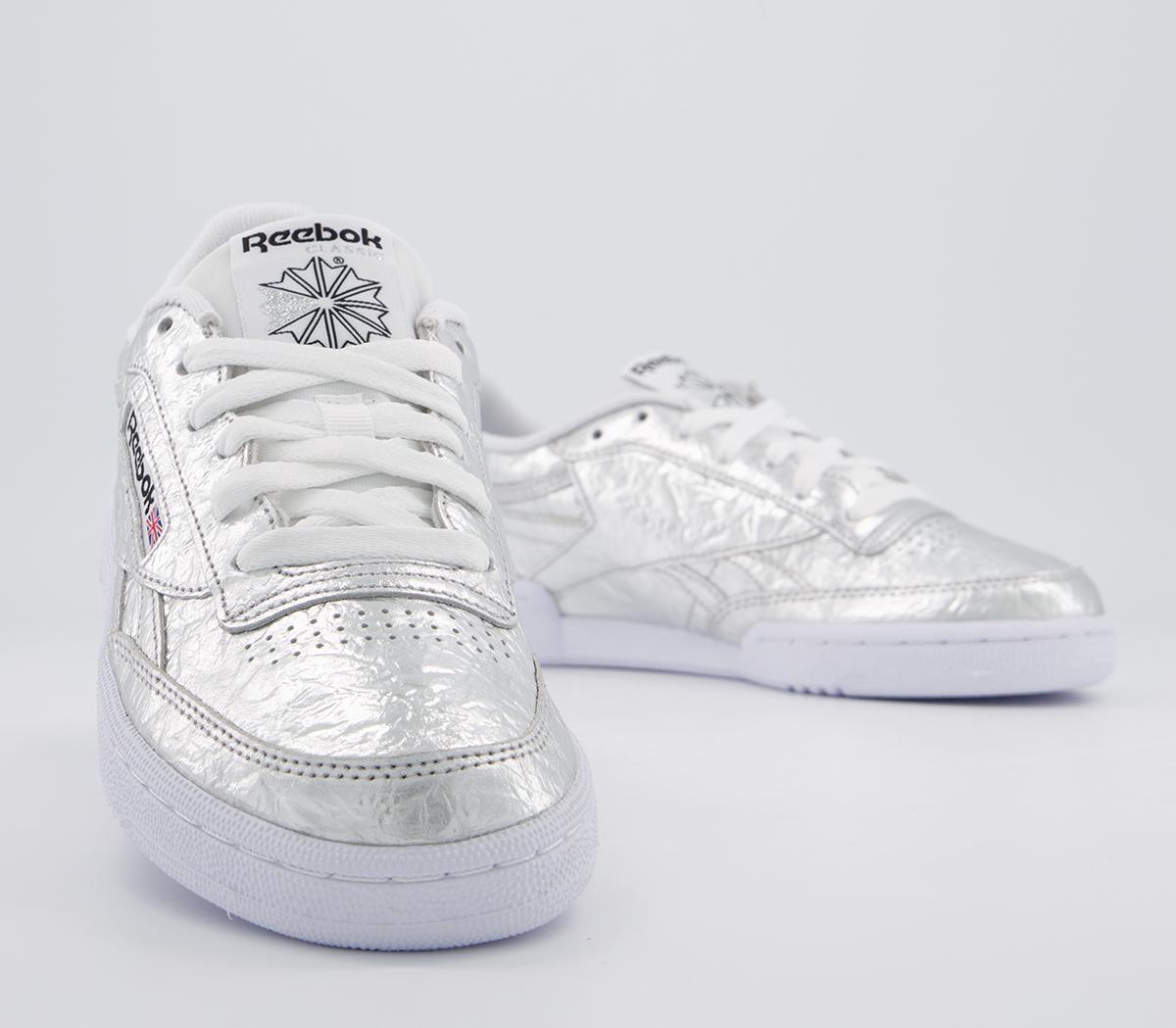 Reebok Club C Revenge Silver Metallic Silver White Unisex Sports