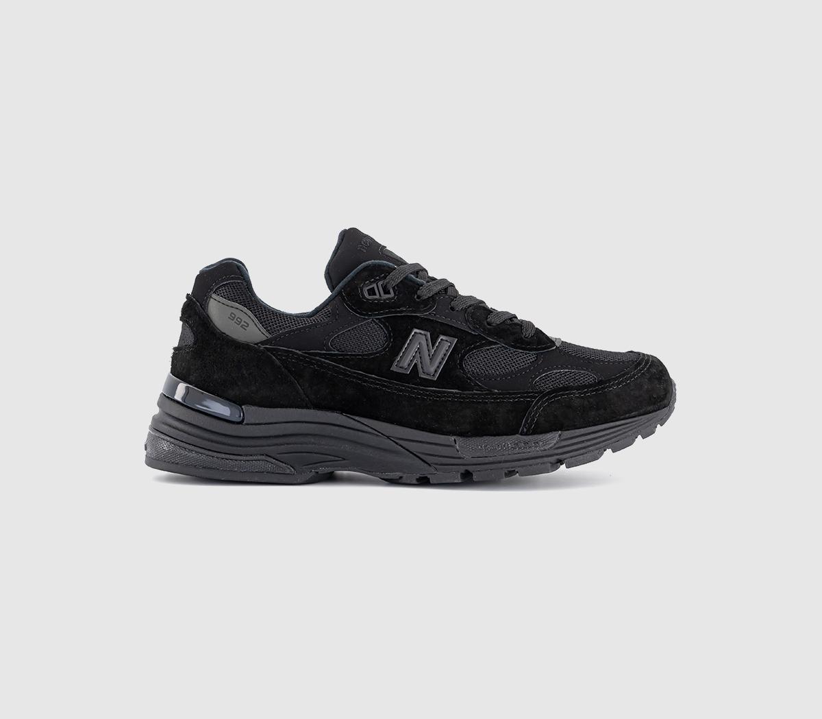 New Balance992 Trainers 'Made in USA'Triple Black