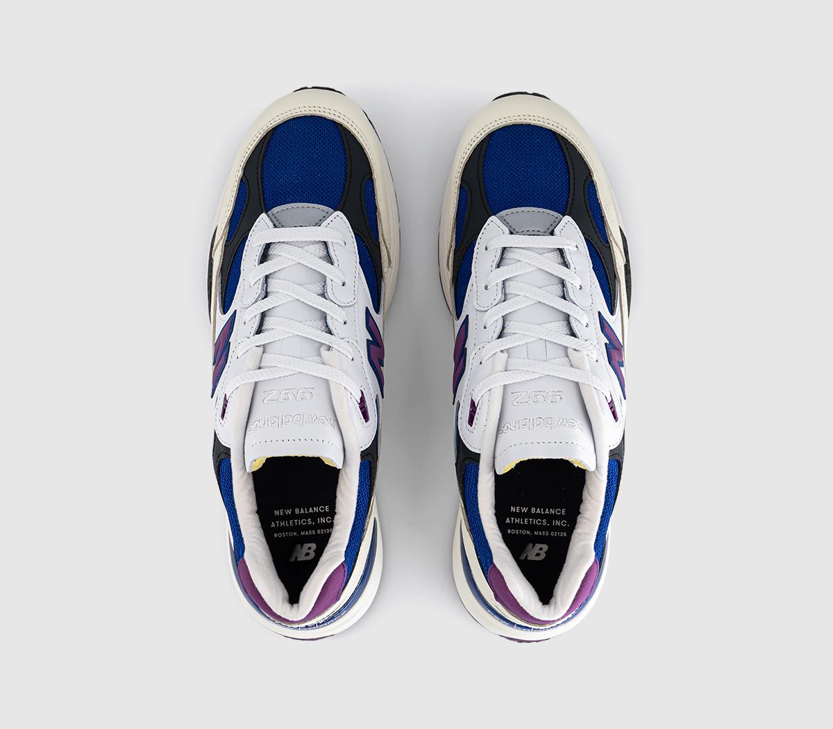 New BalanceMade in the USA 992 TrainersWhite Purple