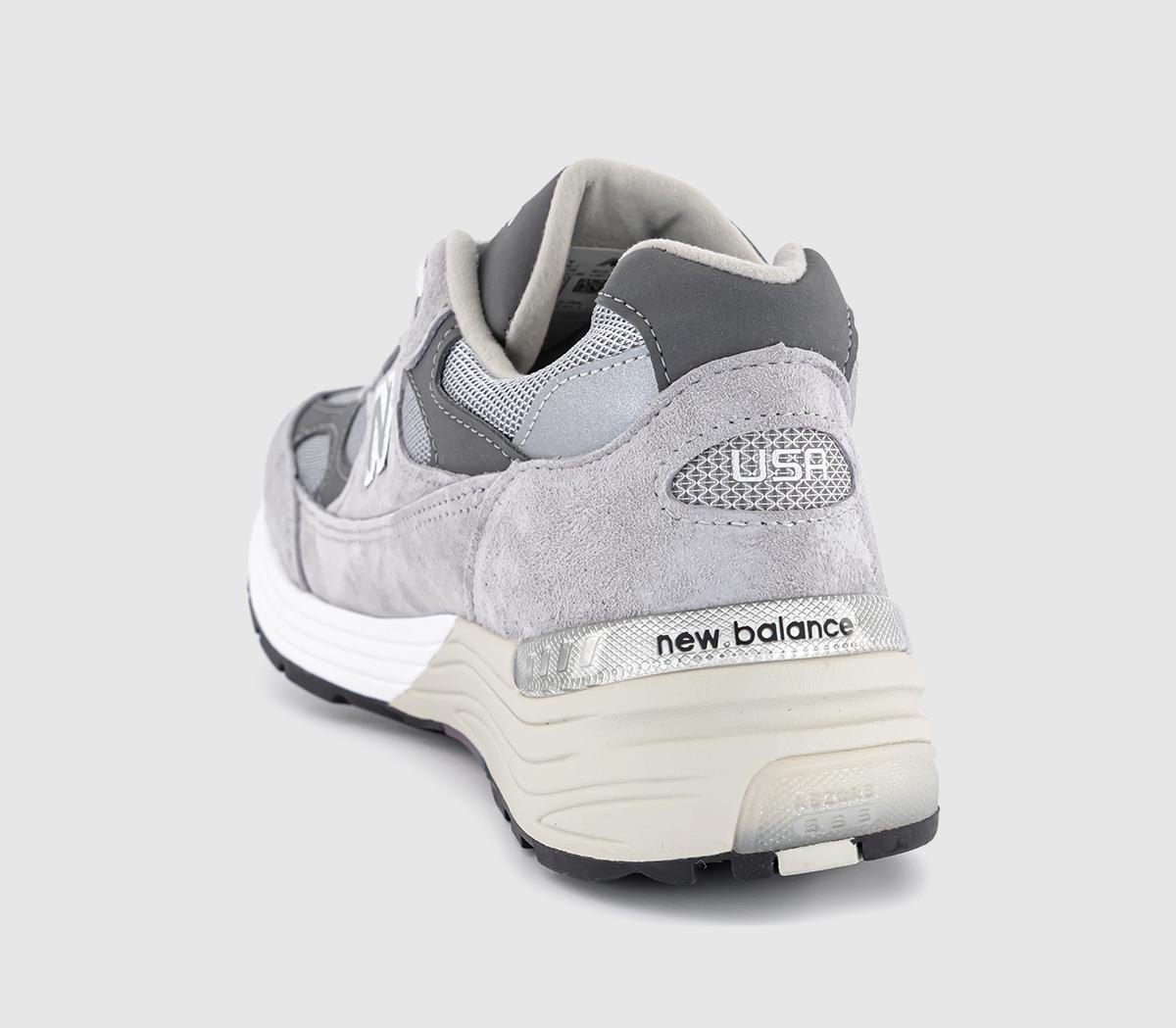 New Balance 992 Made in USA Trainers Grey - Men's Trainers