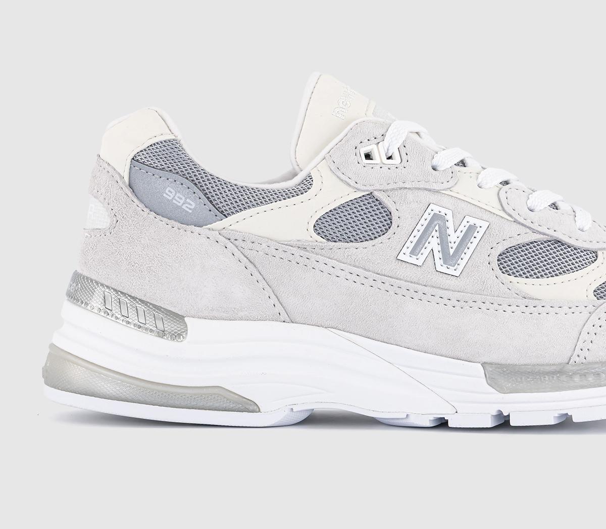 New Balance992 Trainers 'Made in USA'Grey White